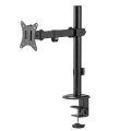 Uchwyt biurkowy do monitora LCD Maclean MC-572N pojedyncze ramię, VESA 75x75 oraz 100x100, 17-32", 9kg - 1917578