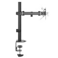 Uchwyt biurkowy do monitora LCD Maclean MC-572N pojedyncze ramię, VESA 75x75 oraz 100x100, 17-32", 9kg - 1917577