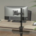 Uchwyt biurkowy do monitora LCD Maclean MC-572N pojedyncze ramię, VESA 75x75 oraz 100x100, 17-32", 9kg - 1917582