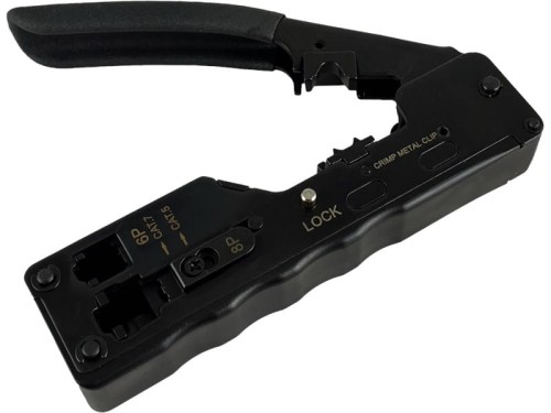 Zaciskarka 8P/6P/4P (RJ45/RJ12/RJ11) do wtyków przelotowych typu EZ oraz na gruby drut ALANTEC - 1920314