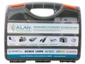 Zestaw narzędzi instalatorskich w walizce (tester, nóż LSA, zaciskarka, stripper, wtyki RJ45) ALANTEC - 1920316