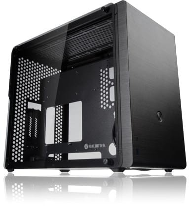 Raijintek Ophion M Evo TGS Micro-ATX Case, Tempered Glass - Black - 1920529