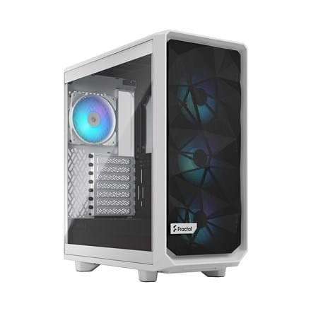 Fractal Design Meshify 2 Kompaktowy RGB Biały TG Przezroczysty, Mid-Tower, Zasilacz w zestawie Nie - 1920757