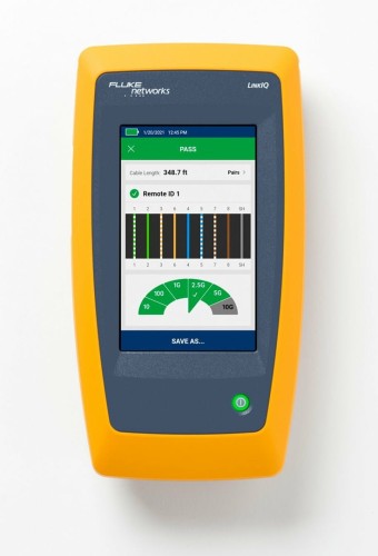 Tester do kwalifikacji okablowania, diagnostyki urządzeń sieciowych LinkIQ - 1920352