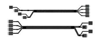 INTEL A2U8PSWCXCXK1 Cable Kit Oculink 2U 8 port Switch Card for Riser 1 or 2 to Left Drive Bay - 1920859