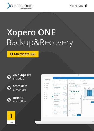 Xopero ONE 1x Microsoft365 user + Maintanance & Support Standard - 2 years - 1593376