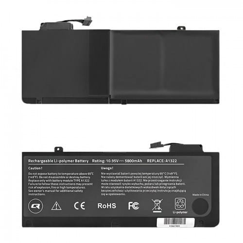 Bateria Qoltec do MacBook Pro 13", 5800mAh, 10,95V - 1916834