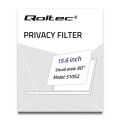 Filtr prywatyzujący RODO Qoltec 15.6" (16:9) - 1917545