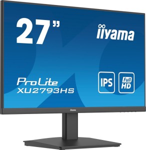 IIYAMA XU2793HS-B5 27inch IPS 1920x1080 300cd/m2 4ms HDMI DP