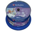 DVD+R 4.7GB 16X PHOTO/INK PRINTABLE 50PK SPINDLE - 1919956