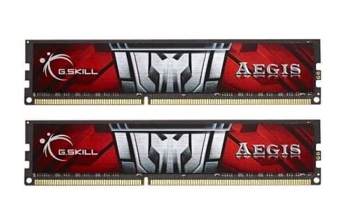 Zestaw pamięci G.SKILL Aegis F3-1600C11D-16GIS (DDR3 DIMM; 2 x 8 GB; 1600 MHz; CL11) - 777174