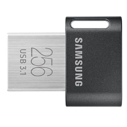 Pendrive Samsung FIT Plus 2020 256GB USB 3.1 Flash Drive 400 MB/s Black - 1166996