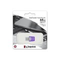 KINGSTON FLASH 64GB USB 3.2 DataTraveler microDuo 3C - 1324761