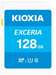 Karta pamięci SDXC KIOXIA EXCERIA 128GB UHS-I Class 10