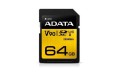 ADATA 64GB Premier ONE SDXC UHS-II U3 Class 10, R/W up to 290/260 MB/s - 1921990