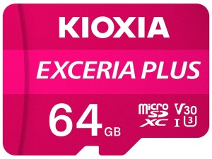 Karta pamięci MicroSDXC KIOXIA EXCERIA PLUS 64GB UHS-I Class 10