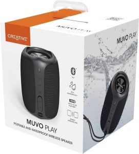 Głośnik bezprzewodowy Bluetooth Creative MUVO Play wodoodporny czarny