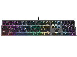 Klawiatura przewodowa A4Tech FSTYLER FX60H (Neon Backlit) czarno-grafitowa