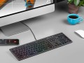 Klawiatura przewodowa A4Tech FSTYLER FX60H (Neon Backlit) czarno-grafitowa - 1492138