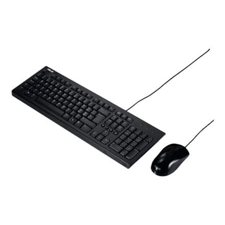 Klawiatura + mysz ASUS U2000 BK UI WIN11 - 1923379