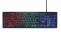 Zestaw 3 w 1 klawiatura multimedialna z podświetleniem RGB z myszką i podkładką Gembird KBS-UML-01 - 1923391