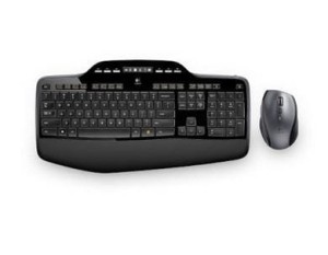 Zestaw bezprzewodowy klawiatura + mysz Logitech MK710 czarny
