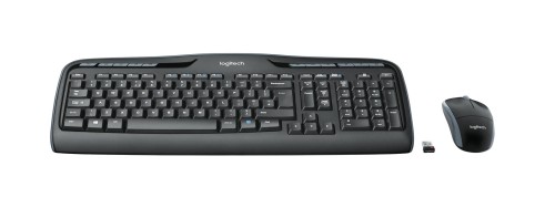 Zestaw bezprzewodowy klawiatura + mysz Logitech MK330 czarny układ niemiecki - 1923405