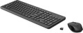 Zestaw bezprzewodowy klawiatura i mysz HP 330 (czarny) - 1498086