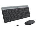 Zestaw bezprzewodowy klawiatura + mysz Logitech MK470 Slim Combo czarny - 1066546