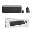 Zestaw bezprzewodowy klawiatura + mysz Logitech MK470 Slim Combo czarny - 1066545