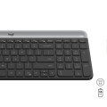 Zestaw bezprzewodowy klawiatura + mysz Logitech MK470 Slim Combo czarny - 1066551