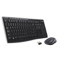 Zestaw bezprzewodowy klawiatura + mysz Logitech MK270 czarny - 1523620