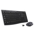 Zestaw bezprzewodowy klawiatura + mysz Logitech MK270 czarny - 1066377
