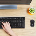 Zestaw bezprzewodowy klawiatura + mysz Logitech MK270 czarny - 1066378