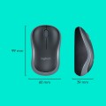 Zestaw bezprzewodowy klawiatura + mysz Logitech MK270 czarny - 1066384