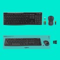 Zestaw bezprzewodowy klawiatura + mysz Logitech MK270 czarny - 1523628