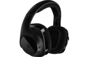 Słuchawki z mikrofonem Logitech G533 bezprzewodowe czarne