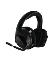 Słuchawki z mikrofonem Logitech G533 bezprzewodowe czarne - 1923893