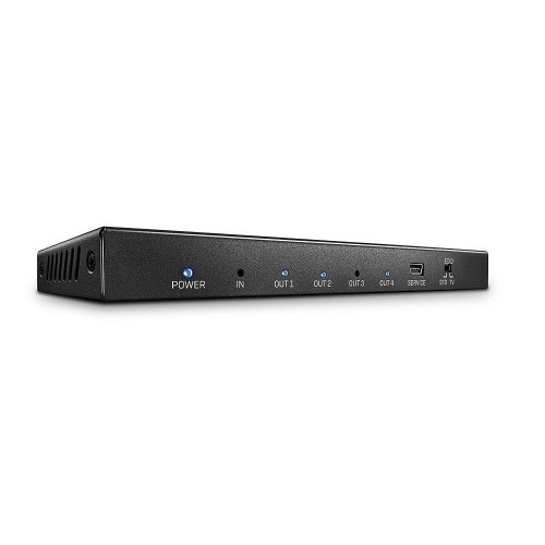 Splitter HDMI 2.0 LINDY 4 Port 18G czarny - 1924154