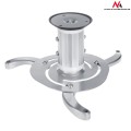 Uchwyt sufitowy Maclean MC-517 S do projektora 80-980mm 10kg srebrny - 1924693