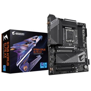 Płyta Gigabyte B760 AORUS ELITE AX (rev. 1.0) /B760/DDR5/SATA3/M.2/USB3.1/PCIe4.0/WiFi/BT/s.1700/ATX