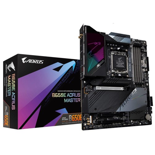 Płyta Gigabyte B650E AORUS MASTER /AMD B650E/DDR5/SATA3/M.2/USB3.2/WiFi/BT/PCIe5.0/AM5/ATX - 1925290