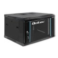 Szafa RACK Qoltec 19" | 6U | 600x370x600 | Czarna | Wisząca - 1128720