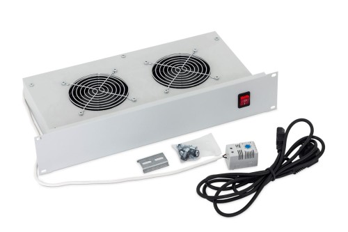 TRITON TERMOSTAT PANEL WENT. POZIOMY 19" 2 WENT. 230V/30W RAC-CH-X01-A1 - 1219325