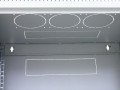 TRITON SZAFA 19" 15U 500 demont. boki RUA-15-AS5-CAX-A1 - 1930966