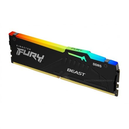 8GB DDR5-5200MT/S CL40 DIMM/FURY BEAST BLACK RGB - 1921701