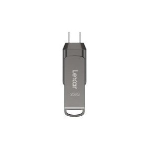 Lexar JumpDrive LJDD400256G-BNQNG pamięć USB 256 GB USB Type-C 3.2 Gen 1 (3.1 Gen 1) Szary
