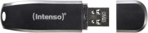 Intenso Speed Line pamięć USB 256 GB USB Typu-A 3.2 Gen 1 (3.1 Gen 1) Czarny