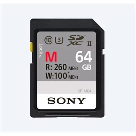 Sony | SF-M64 | 64 GB | Karta MicroSDXC | Pamięć flash klasy 10 - 1921840