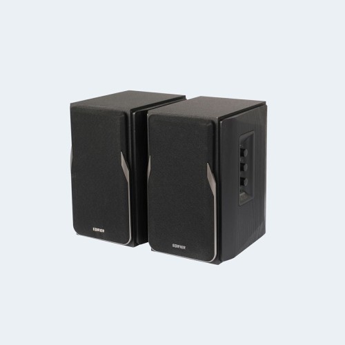 Edifier Studio R1380DB 2.0 System Głośników Półkowych w Obudowie z Prawdziwego Drewna (MDF) - Czarny - 1922575